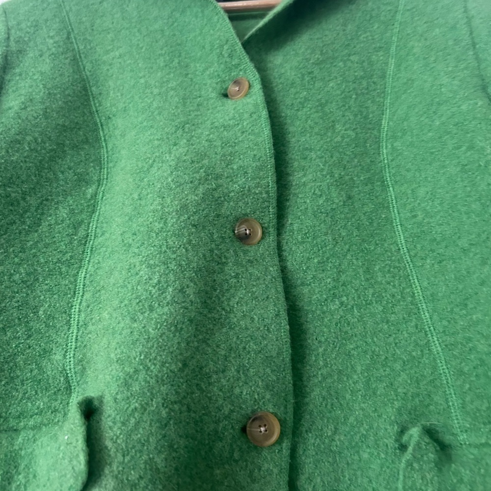 Lands' End Women's Vibrant Green Blazer - Picture 3 of 9
